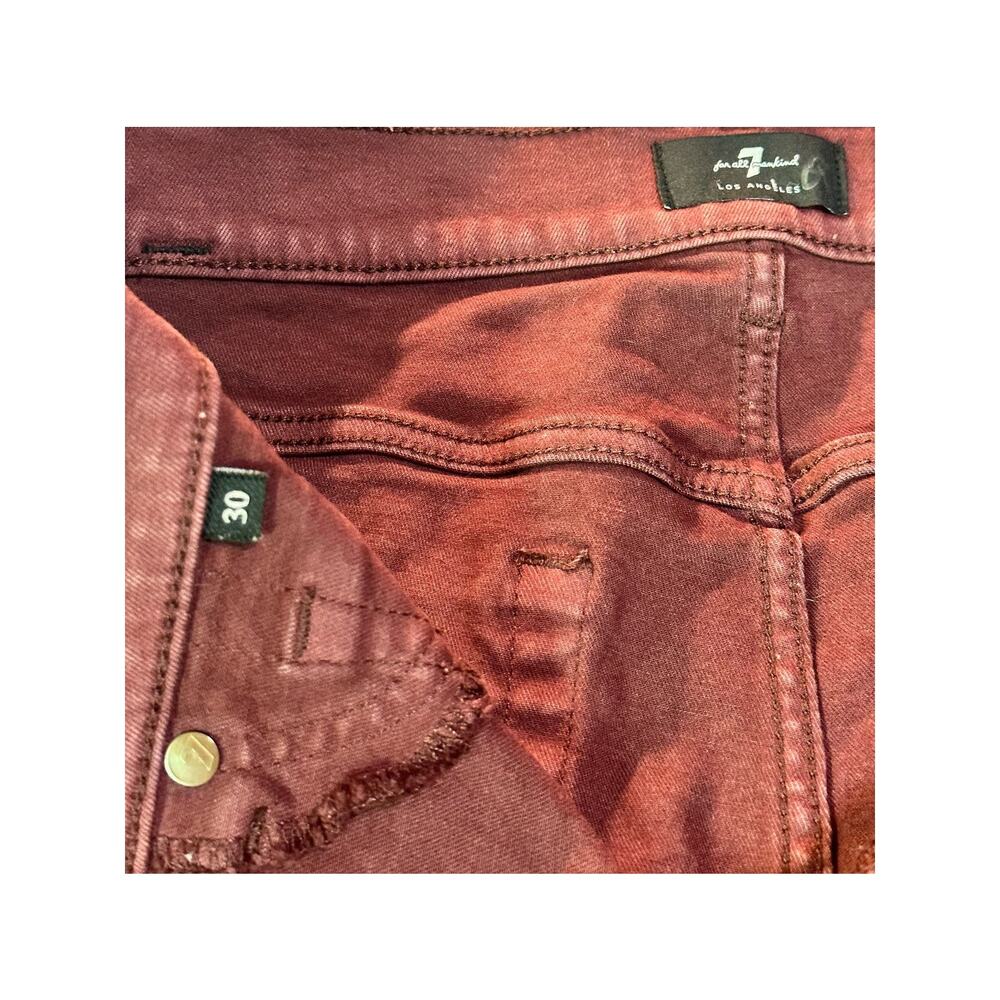 7 for All Mankind Coated Jeans - Picture 3 of 6